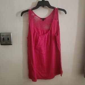 🎉 Lacey Pink Tank Top